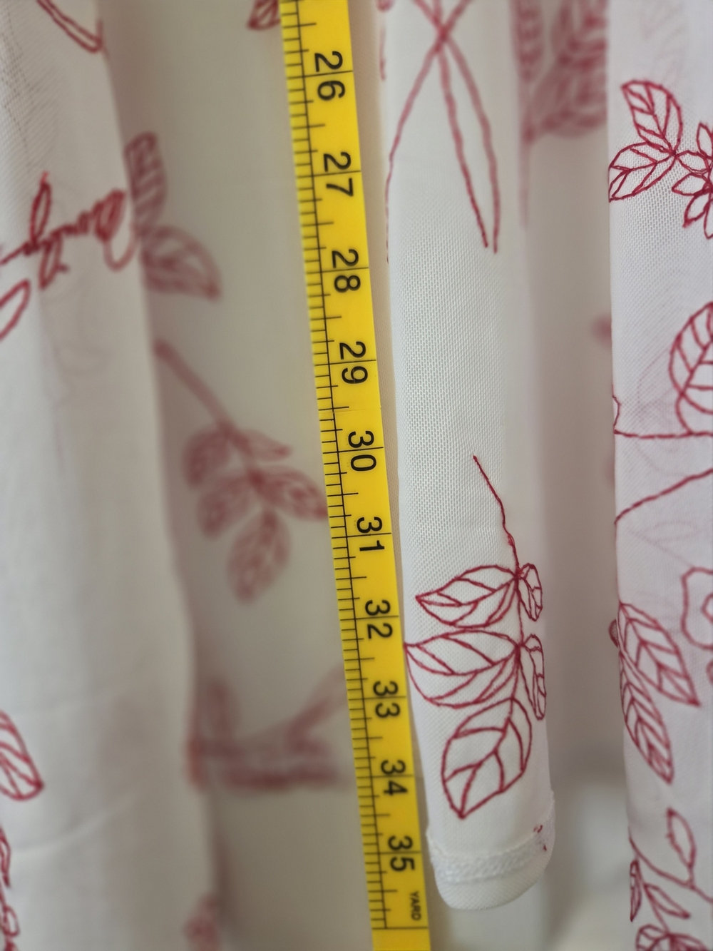 Torrid Pink Floral Kimono Robe with Red Print Size 2 - Picture 6 of 9
